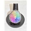 Image 1 : RAINBOW SOLAR QUARTZ RING