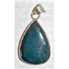 Image 1 : NATURAL INDIA BLOODSTONE PENDANT