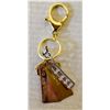 HAND CRAFTED COWBOY THEME KEY CHAIN, NEW