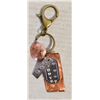 HAND CRAFTED COUNTRY THEME KEY CHAIN, NEW