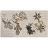 Image 1 : x4 PAIRS OF NEW VARIOUS DESIGN EARRINGS