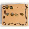 Image 1 : x3 PAIRS OF NEW LABRODITE GEMSTONE EARRINGS