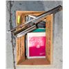 Image 1 : BOX OF SHEET MUSIC WITH METAL STAND
