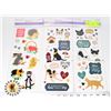 Image 1 : 3 NEW PACKS OF ANIMAL STICKERS