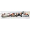 Image 1 : x3 HAND CRAFTED VARIOUS LEATHER BRACELETS, NEW