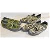 Image 1 : 3 PAIRS OF MEN'S SIZE 9 CAMO SHOES
