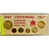 Image 1 : 1967 CENTENNIAL 6 COIN SOUVENIR SET