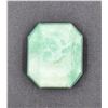 Image 1 : #219- GREEN EMERALD GEMSTONE 76.30CT