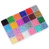 Image 1 : NEW 3700PCS OF 4MM GLASS BEADS FOR JEWELERY AND