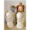 Image 1 : BASKET WITH ANGEL FIGURINES