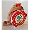 Image 1 : DECORATIVE LEATHER BEADED FLASK