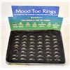 Image 1 : DISPLAY OF MOOD TOE RINGS