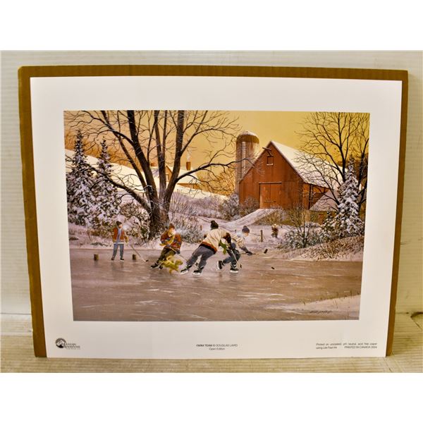 FARM TEAM - "ICE DANGER" BY DOUGLAS LAIRD PRINT