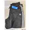 Image 1 : NEW ADIDAS SMALL SIZE BLACK STRIPED TRACK PANTS