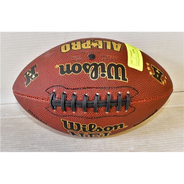 OFFICIAL WILSON NFL FOOTBALL