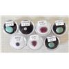Image 1 : x7 GENUINE RUBY, EMERALD, SAPPHIRE, TURQUOISE GEMS