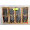 Image 1 : 4 PACKS OF WILLOW SLATE PLANT LABELS W. SOAP STONE