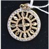 Image 1 : #352-DIAMOND ACCENT PENDANT 2.8G
