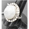 Image 1 : #56-NATURAL MOONSTONE RING/SIZE 8