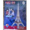 Image 1 : 3)  FACTORY SEALED 703 PCE 3D PUZZLE "EIFFEL TOWE