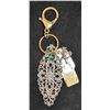 HAND CRAFTED JUST COUNTRY THEME KEY CHAIN, NEW