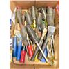 Image 1 : TOOLS, CHISELS, SCREW DRIVERS