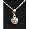 Image 1 : .925 SILVER STAMPED CHAIN WITH PENDANT