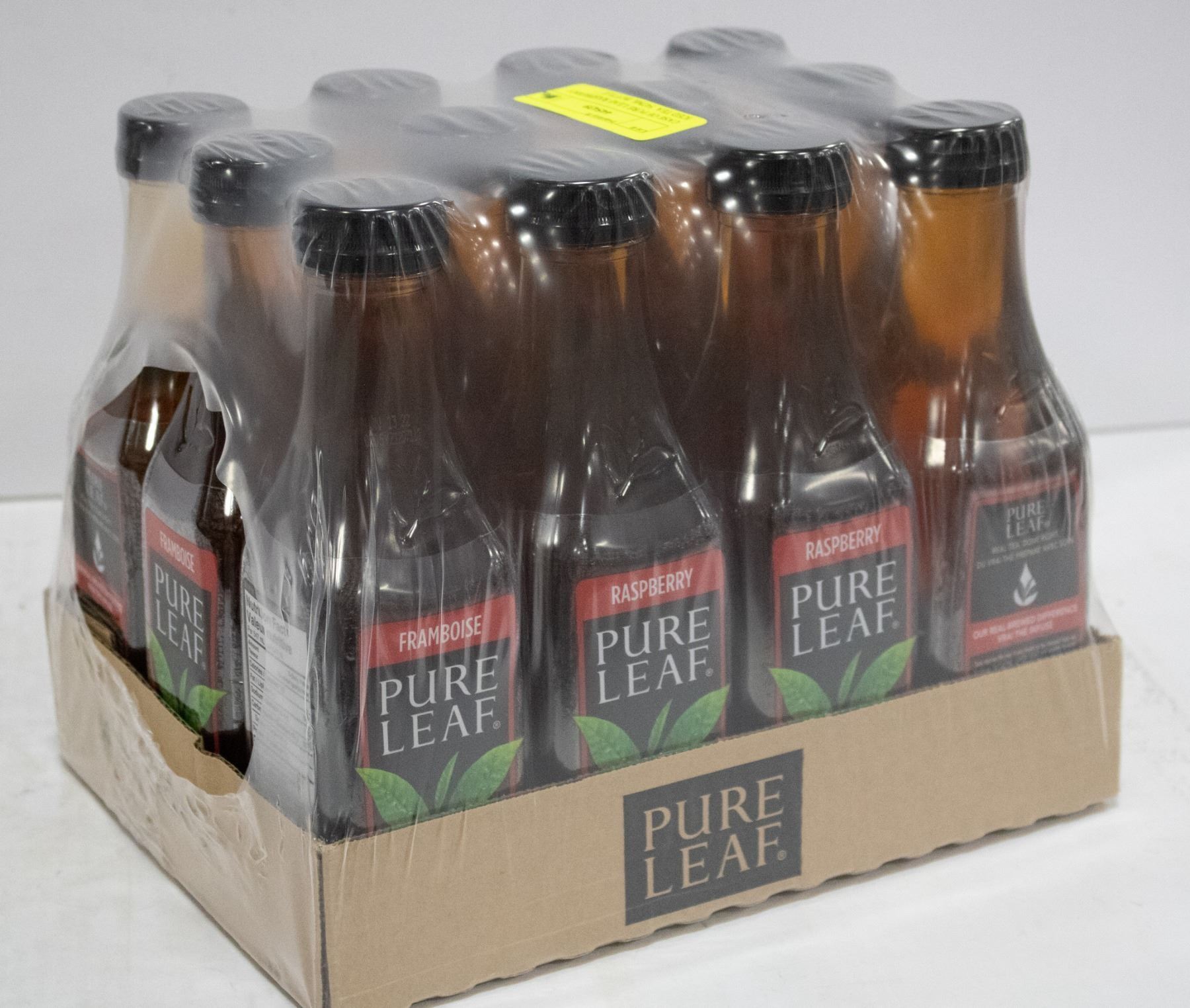 CASE OF PURE LEAF RASPBERRY ICED TEA 547ML BOTTLE