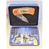 Image 1 : HOWLING WOLF COLLECTORS FOLDING KNIFE