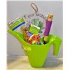 Image 1 : NEW GARDEN COLLECTION, WATER JUG, GLOVES, TROWEL +