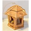 NEW HAND CRAFTED DETAILED CEDAR BIRDHOUSE +