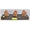 Image 1 : BUDDHA STATUE 3-IN TALL FIGURINES