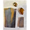 Image 1 : 4 PIECE TIGERS EYE GEMSTONE