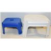 Image 1 : LOT OF 2 STEP STOOLS