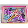 Image 1 : BOX OF ASSORTED SCISSORS & MORE