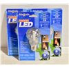 CASE OF 3 OUTDOOR LONG-LIFE LED BULBS