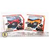 Image 1 : 2 NEW MINI SANDY BEACH QUADS AGE 3+ ORANGE AND RED
