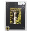 Image 1 : "FALLS OF MONESS" MATTED PHOTOGRAPHY ART PIECE