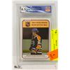 Image 1 : 1981-82 OPC WAYNE GRETZKY RECORD BREAKER GRADE 8.5 THIS OPEECHEE WAYNE GRETZKY RECORD BREAKER CARD I