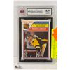 MARIO LEMIEUX ROOKIE SCORING LEADER GRADED 8.5 THIS OPEECHEE MARIO LEMIEUX 1985-86 ROOKIE SCORING LE