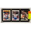 Image 1 : GUY LAFLEUR TRIPLE BOX WITH MIDDLE CARD SIGNED A TRIBUTE TRIPLE BOX OF GUY LAFLEUR WITH THE MIDDLE C