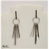 Image 1 : SILVER DANGLE EARRINGS