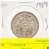 Image 1 : 1959 CANADIAN SILVER HALF DOLLAR