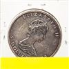 Image 2 : 1 OZ .9999 FINE SILVER DOLLAR- 5 DOLLAR 1989