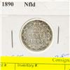 Image 1 : 1890 NEWFOUNDLAND SILVER 20 CENTS