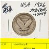 Image 1 : 1926 U.S STANDING LIBERTY SILVER QUARTER