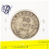 Image 1 : 1917 NEWFOUNDLAND SILVER HALF DOLLAR