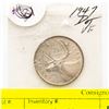 Image 1 : 1947- DOT- CANADIAN SILVER QUARTER