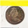Image 2 : 1967 CANADIAN SILVER DOLLAR HEAVY TONING