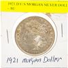 Image 1 : 1921 D U.S MORGAN SILVER DOLLAR